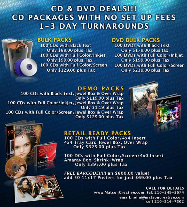 CD & DVD Deals